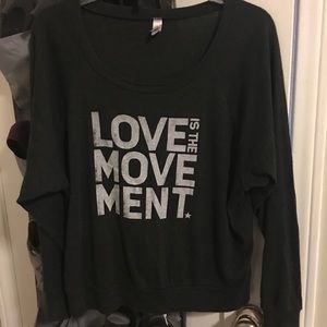 “To write love on her arms” sweatshirt